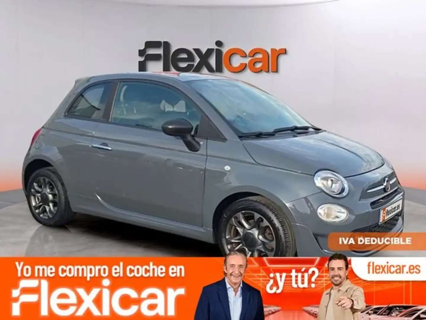 Fiat 500 Sport 1.0 Hybrid 51KW (70 CV) Gris - 1