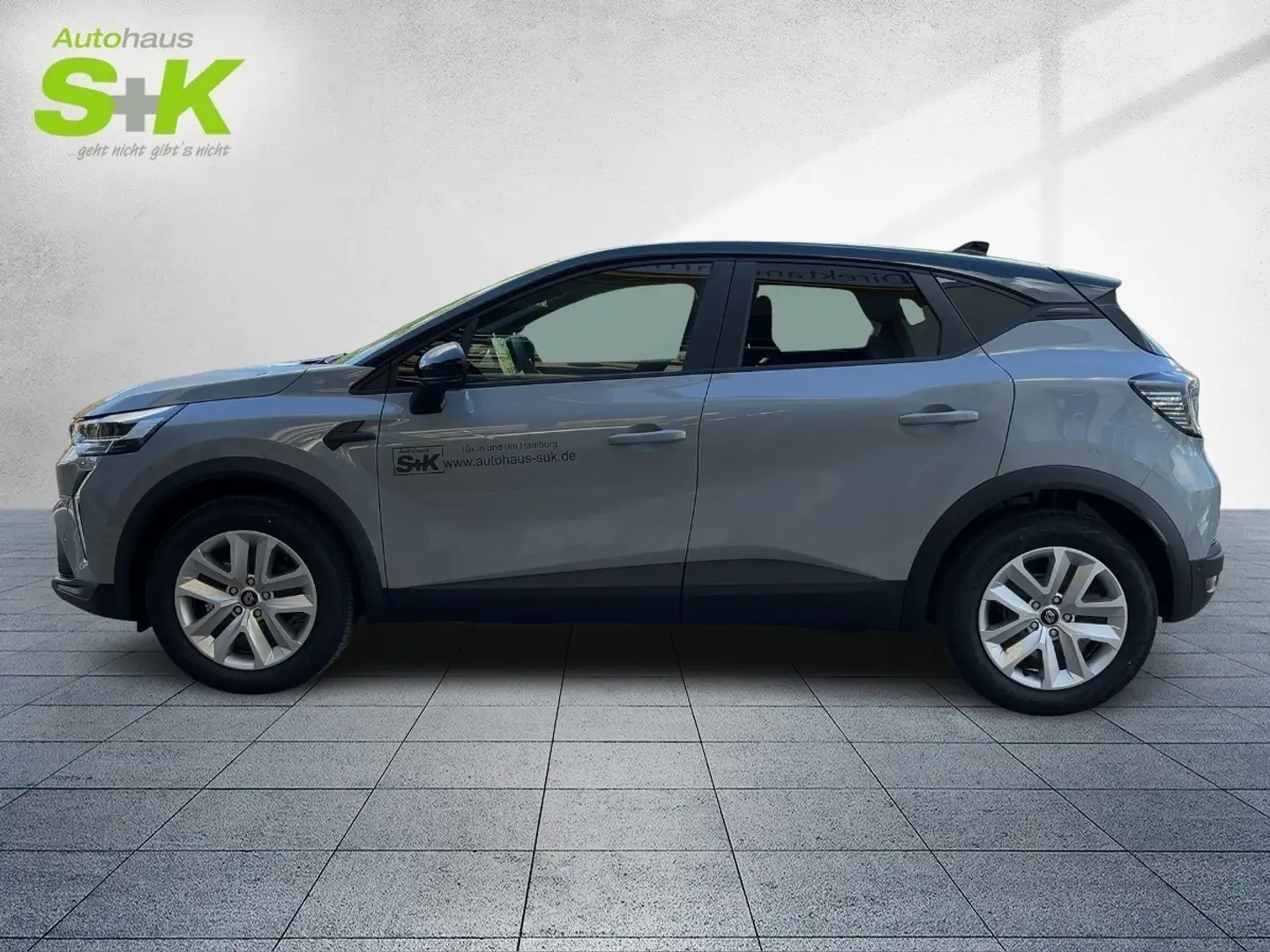 Renault Captur Evolution Mild Hybrid 160 EDC+NAVI+KAMERA+ Gris - 2