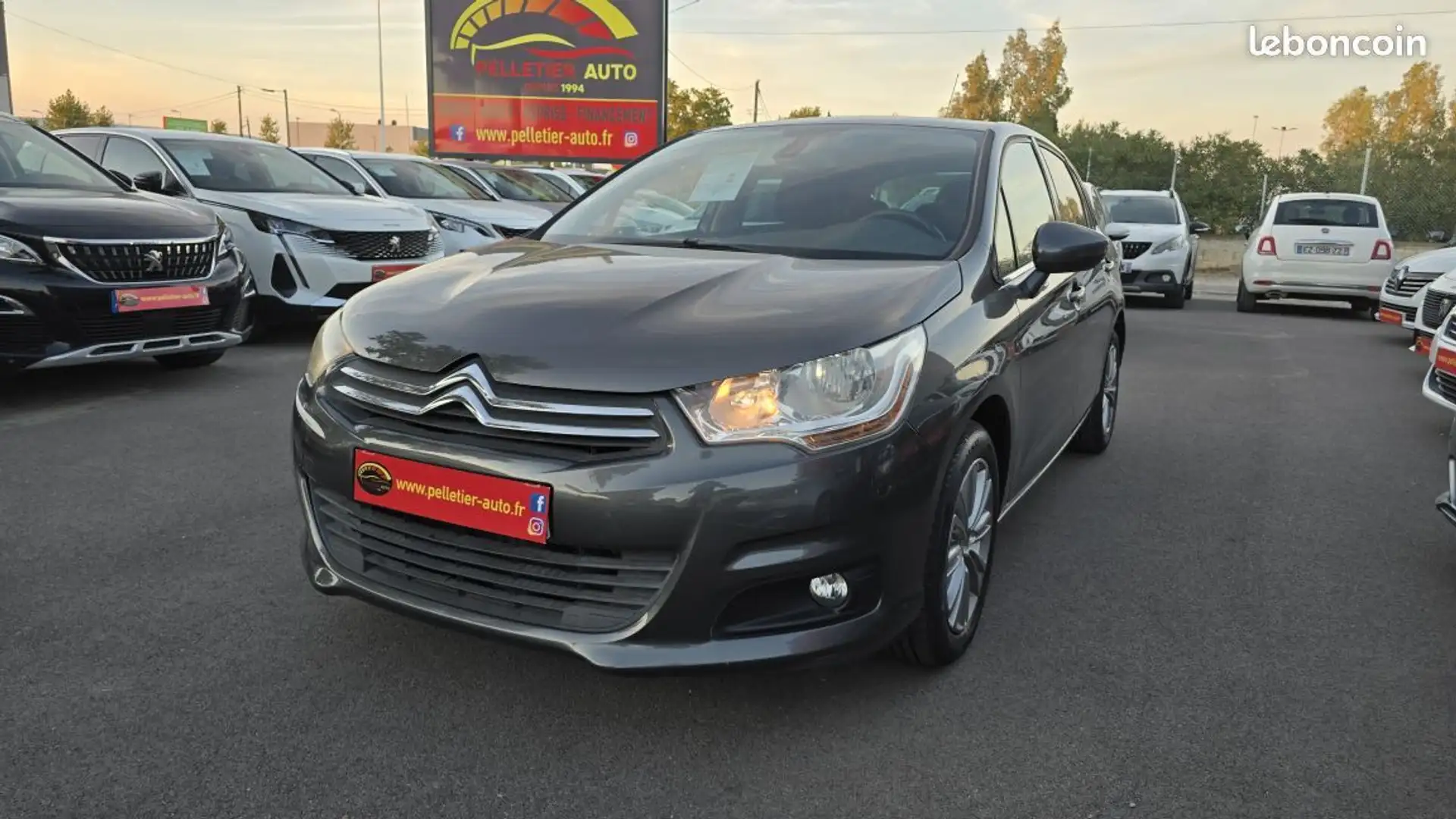 Citroen C4 Citroën HDi 90 Confort Gris - 1