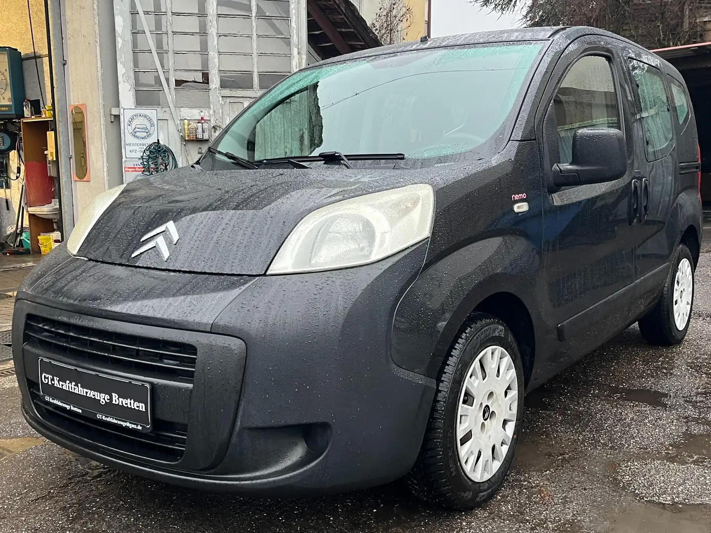 Citroen Nemo Multispace HDI, TÜV:Neu,Klima,AHK,2xSchiebet Schwarz - 2