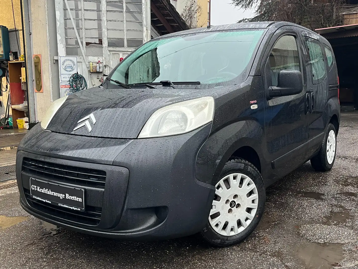 Citroen Nemo Multispace HDI, TÜV:Neu,Klima,AHK,2xSchiebet Schwarz - 1