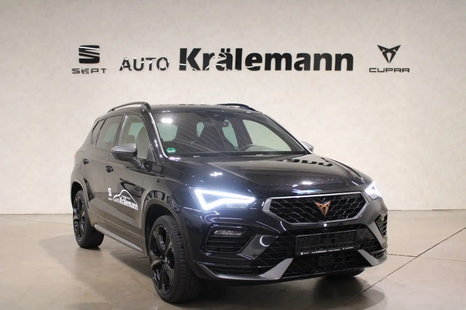 SEAT Ateca FR Black Edition 1,5 TSI DSG*Navi*LED*AHK Noir - 1