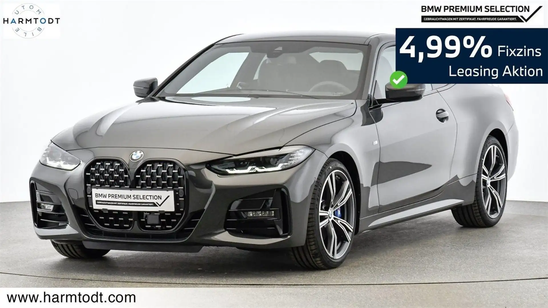 BMW 420 d xDrive Coupe Grau - 1