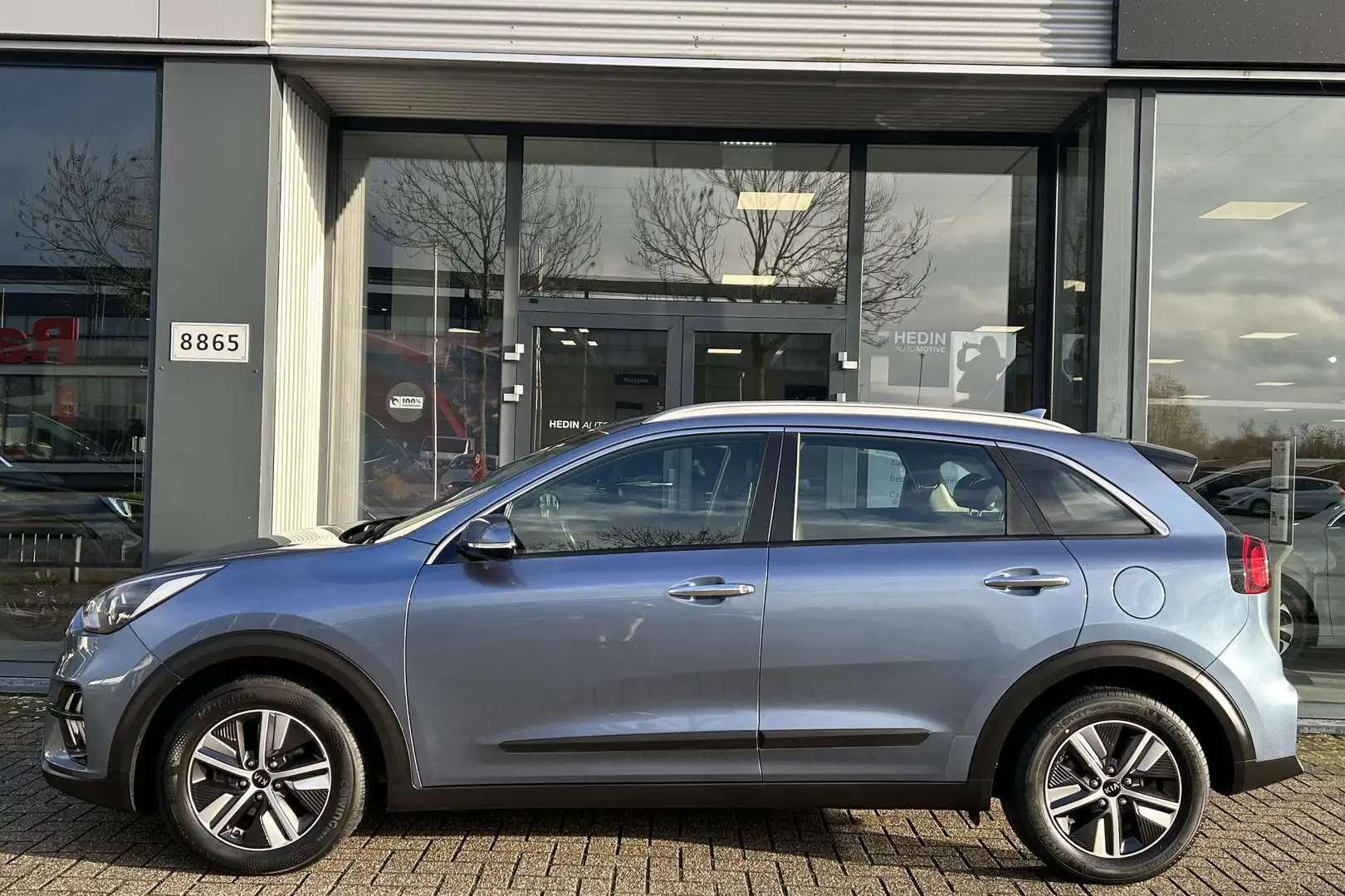 Kia Niro 1.6 GDi Hybrid DynamicLine |Navigatie | Adapt. Cru Blauw - 2