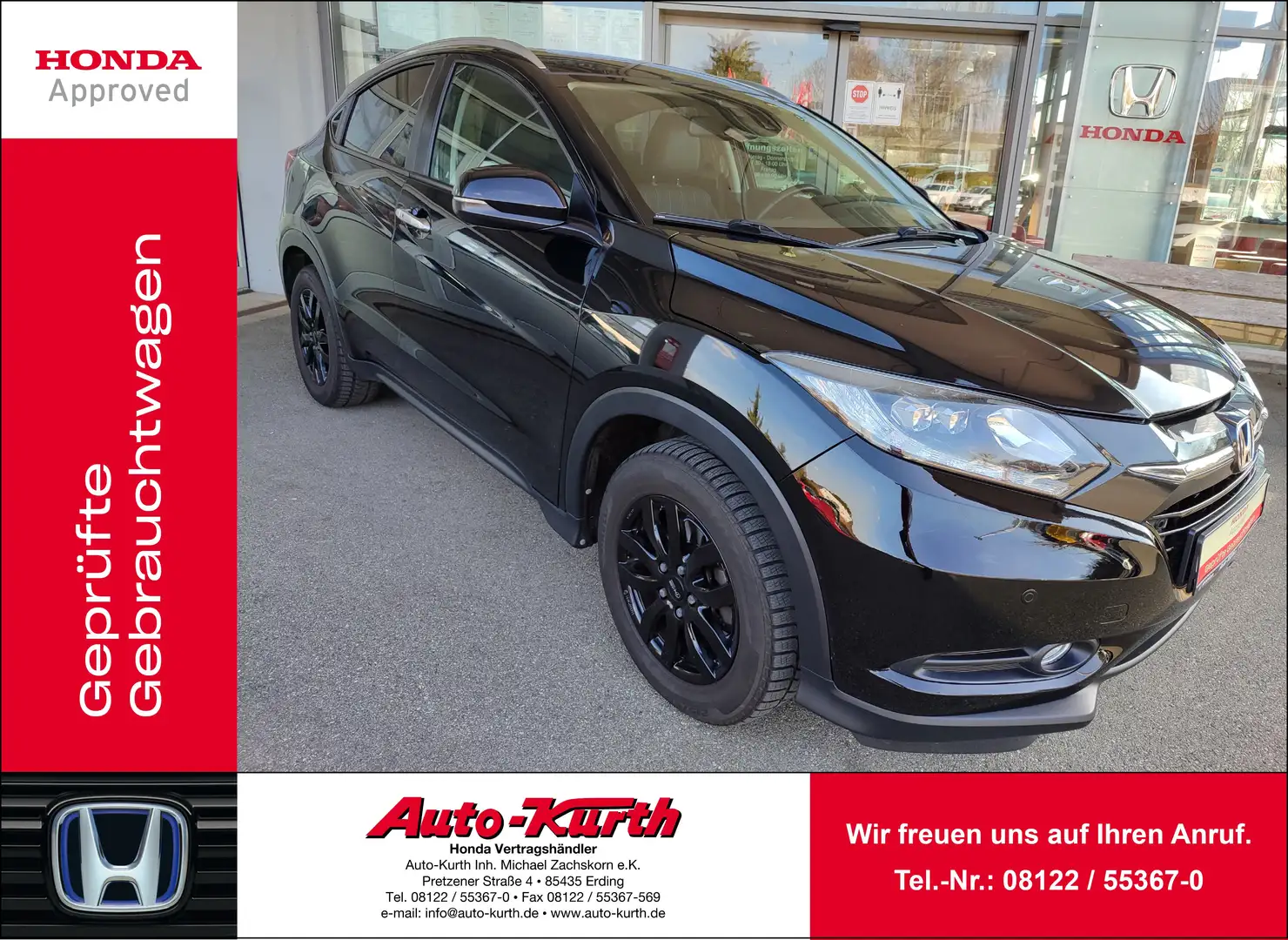 Honda HR-V 1.5 i-VTEC CVT Executive - Navi - LED - PDC - Pano Schwarz - 1