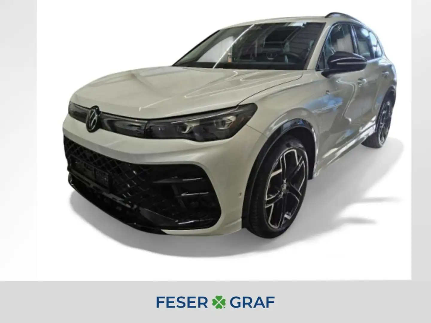 Volkswagen Tiguan 2.0 TDI R-Line DSG/LED/Area View/Sitz.-Lenkradhzg. Weiß - 1