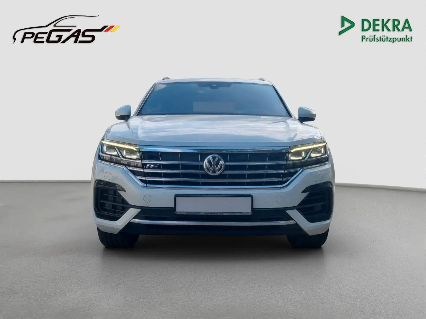 Volkswagen Touareg R-Line4Motion VOLLAUSSTATTUNG UNFALLFREI Blanc - 2