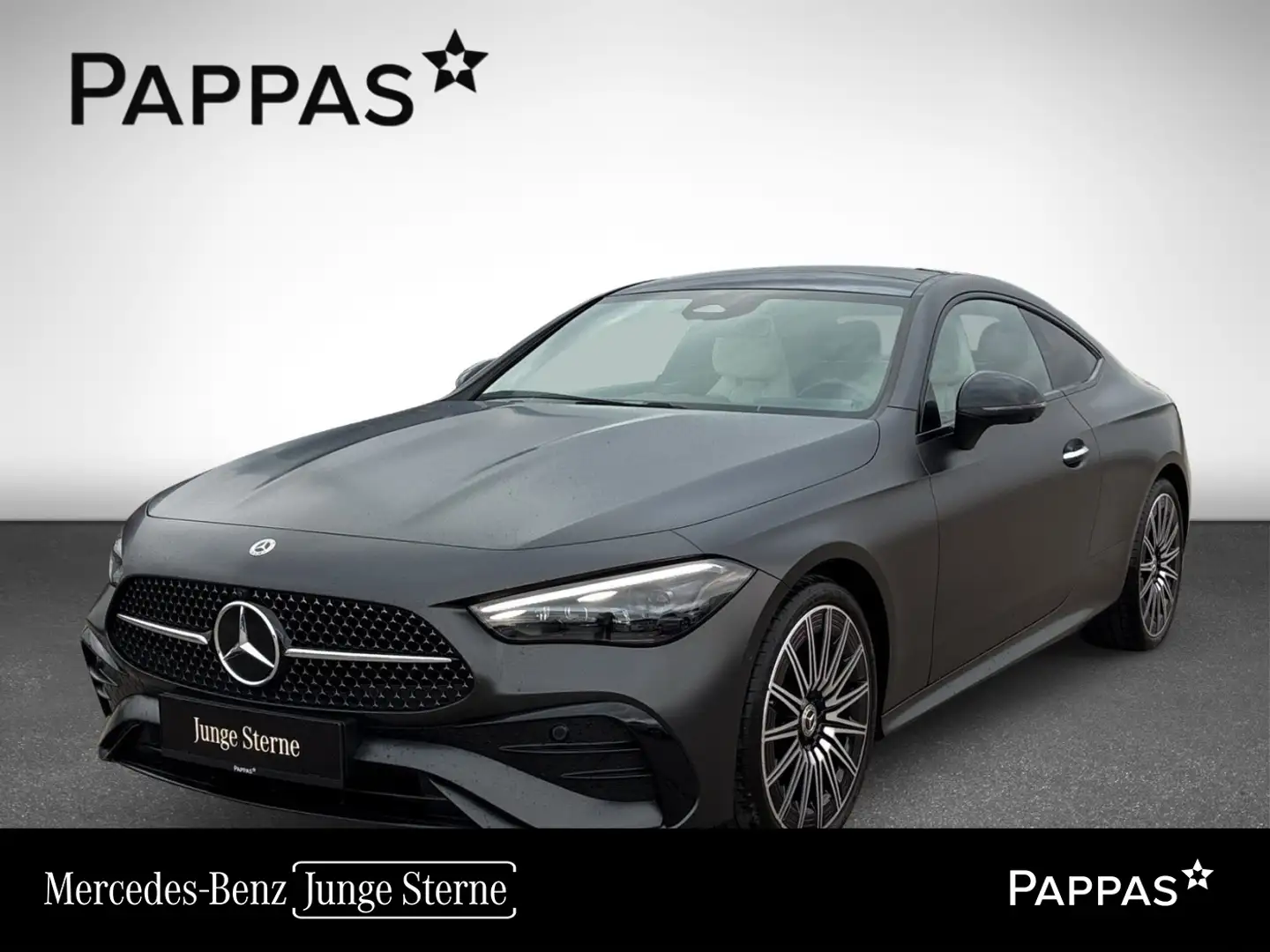 Mercedes-Benz CLE 200 Coupé LED PTS Sitzklima Pano HUD Cam Gris - 1