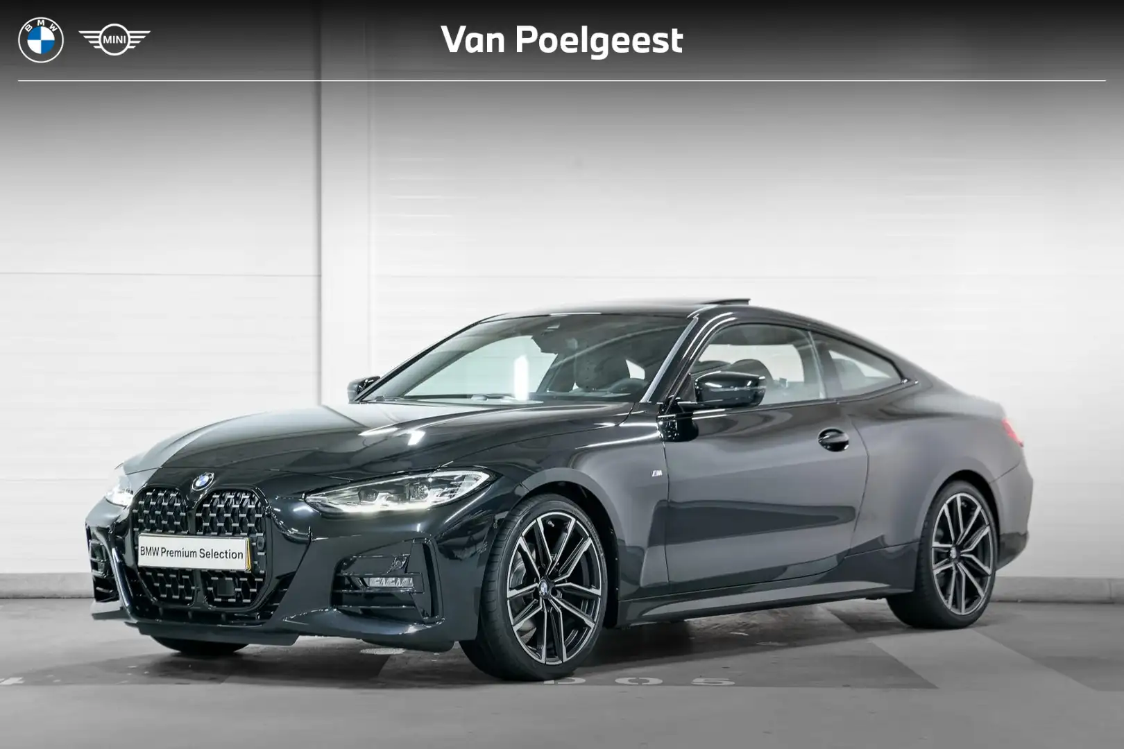 BMW 420 4 Serie Coupé 420i High Executive | M-Sport | Save Zwart - 1