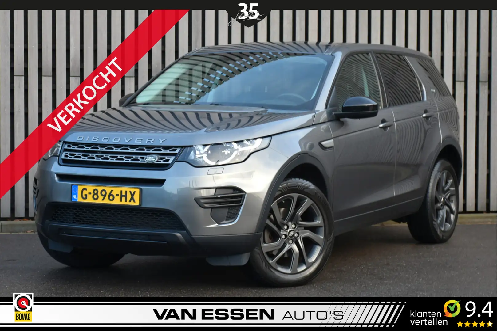 Land Rover Discovery Sport 2.2 TD4 4WD S Carplay Trekhaak Leder Stoel/Stuurve Grijs - 1