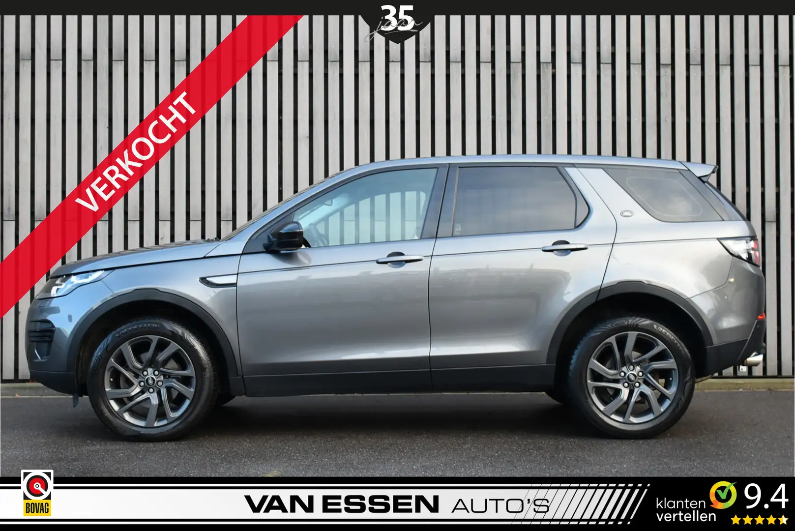 Land Rover Discovery Sport 2.2 TD4 4WD S Carplay Trekhaak Leder Stoel/Stuurve Grijs - 2