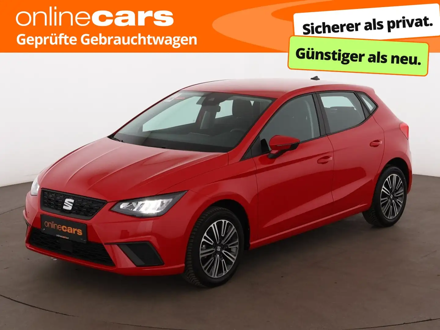 SEAT Ibiza 1.0 TSI Style Edition LED ASSIST TEMPOMAT Rot - 1