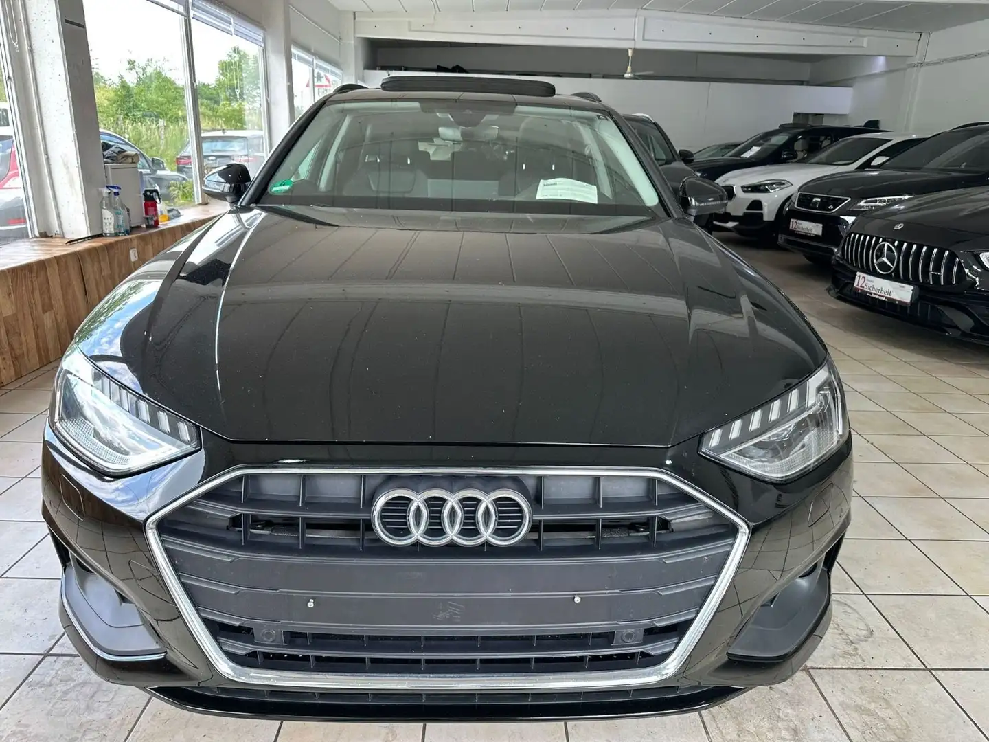 Audi A4 Avant 35 TDI basis Panoramadach Netto=15700.- Negro - 1