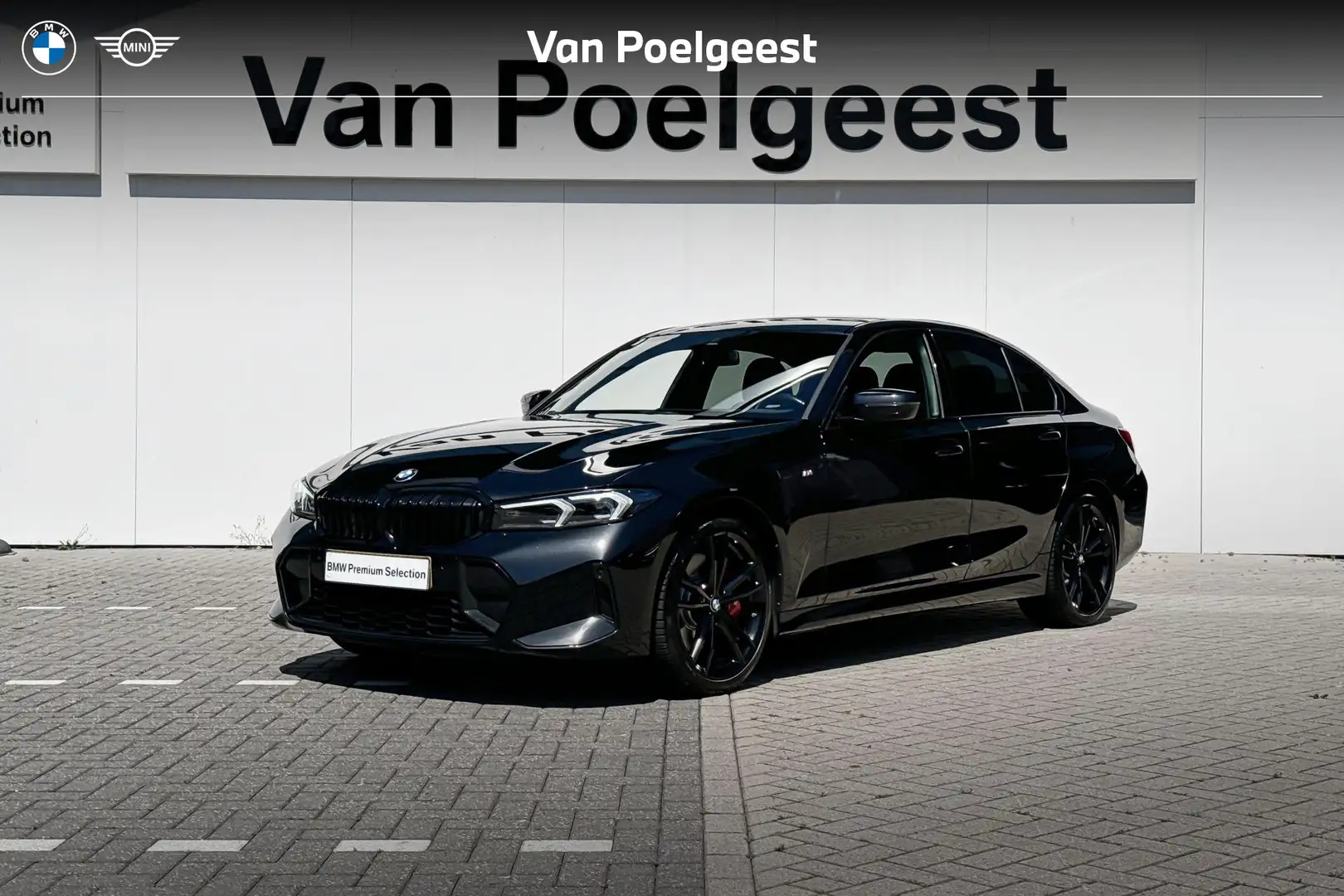 BMW 318 3 Serie Sedan 318i Zwart - 1