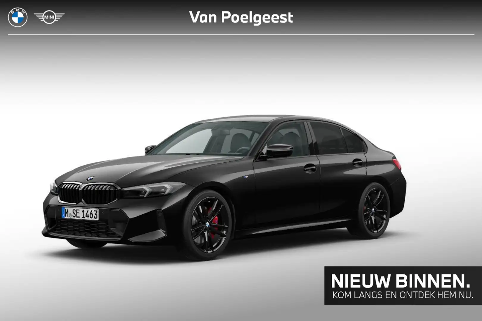 BMW 318 3 Serie 318i Zwart - 1