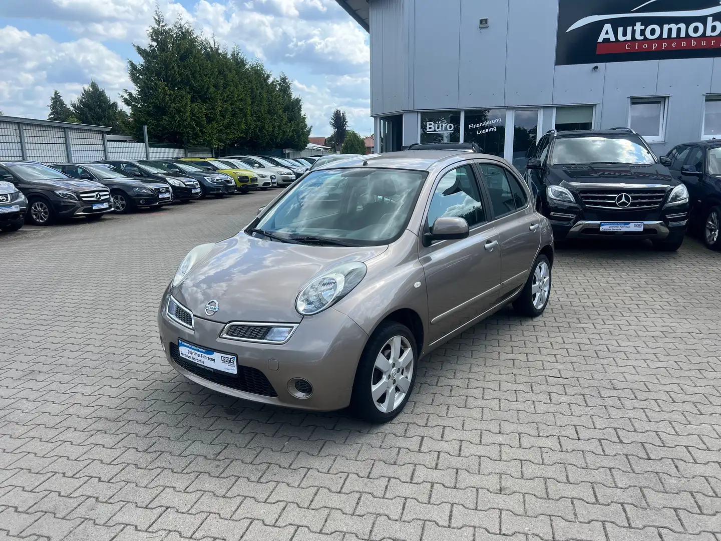 Nissan Micra I-Way *5 Türer *NAVI *TÜV neu Beige - 1