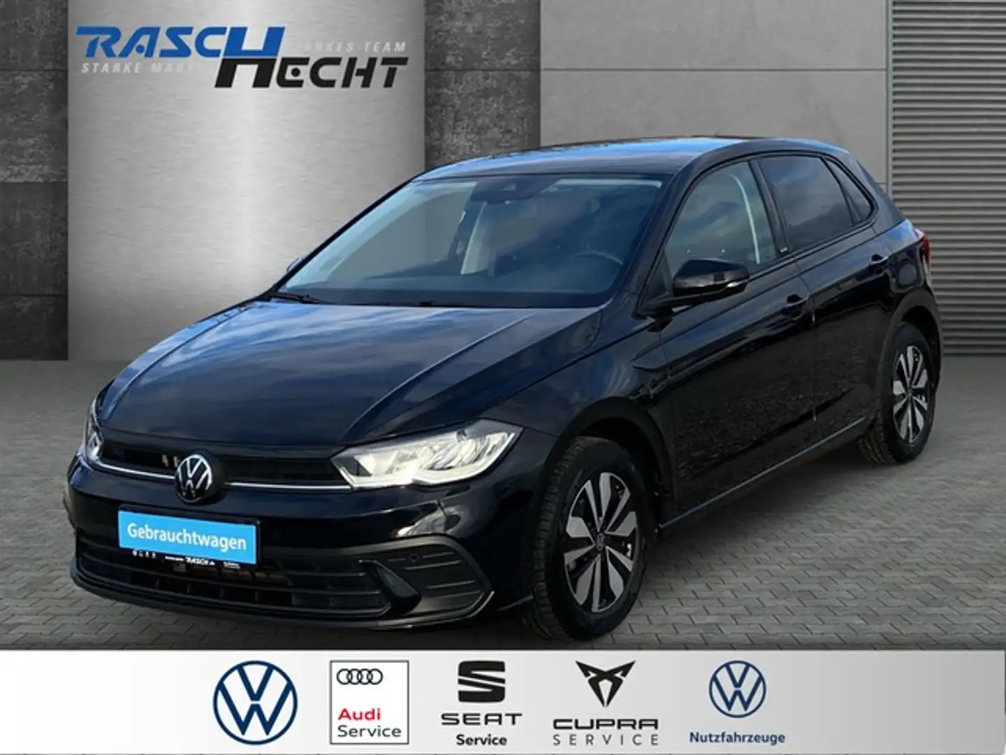 Volkswagen Polo Move 1.0 TSI*LED*NAVI*PDC*SHZ* Schwarz - 1