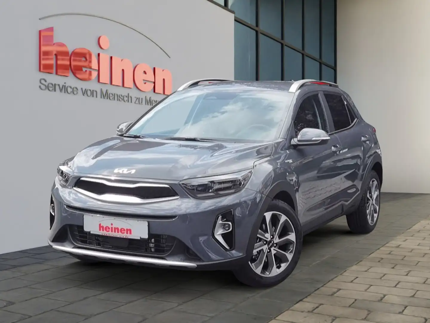 Kia Stonic 1.0 PLATINUM NAVI LEDER LENKRADHEIZUNG Grau - 1