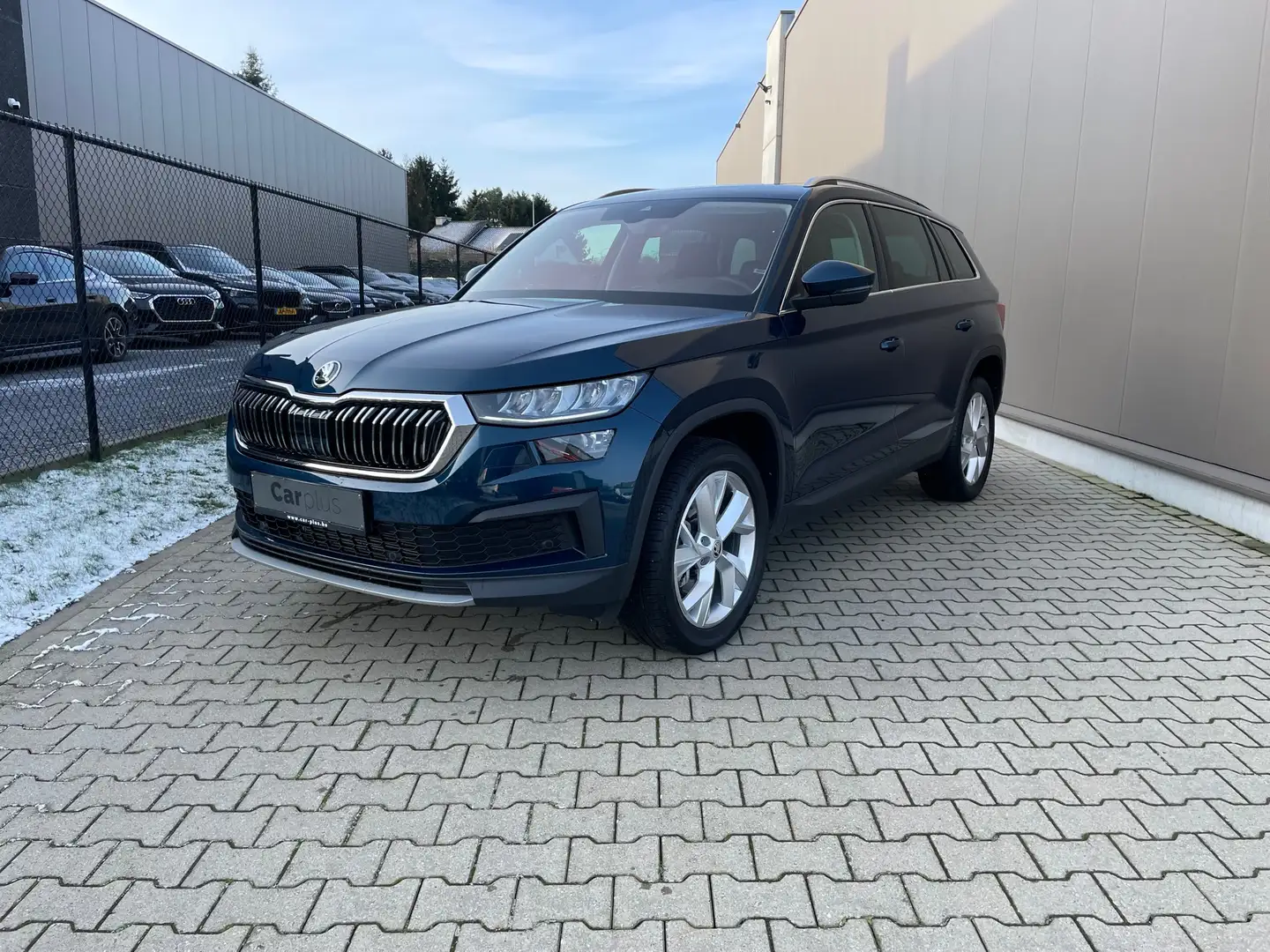 Skoda Kodiaq 2.0 CR TDi 4x4 Style 7pl. DSG/ PANO/19 ALU/Elec.Tr Blauw - 1