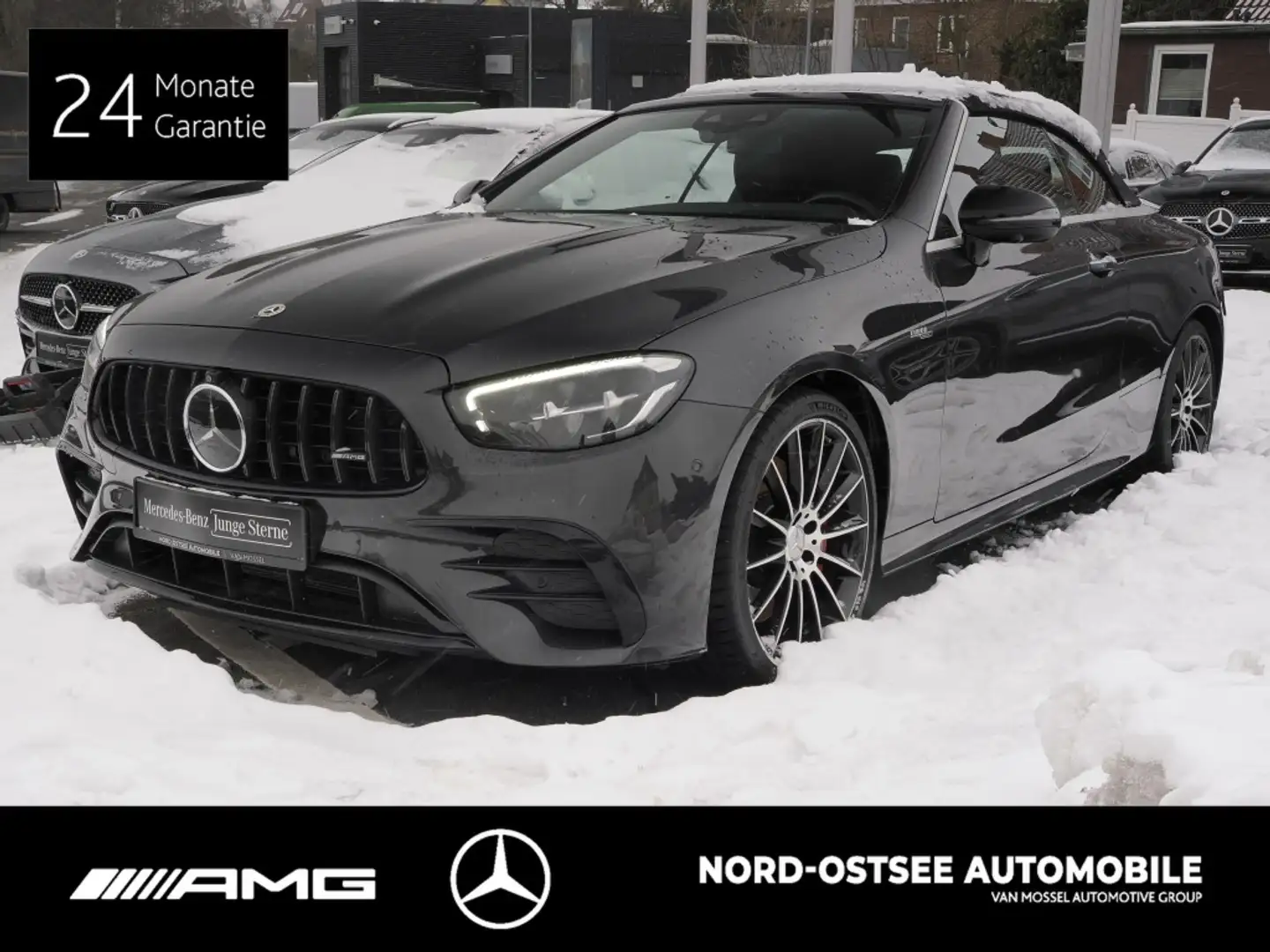 Mercedes-Benz E 53 AMG 4M+ CABRIO STANDHZG 360° NIGHT HUD WIDE Gris - 1