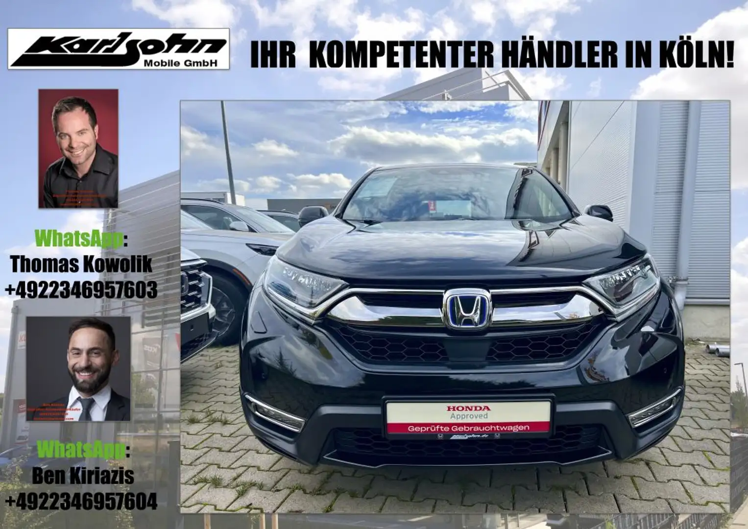 Honda CR-V e:HEV Hybrid 2WD Sport Line Černá - 1