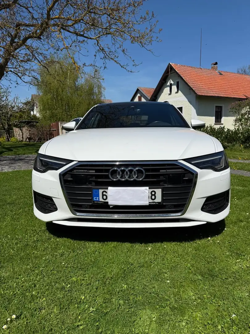 Audi A6 Avant 40 TDI quattro S tronic design Voll Weiß - 2