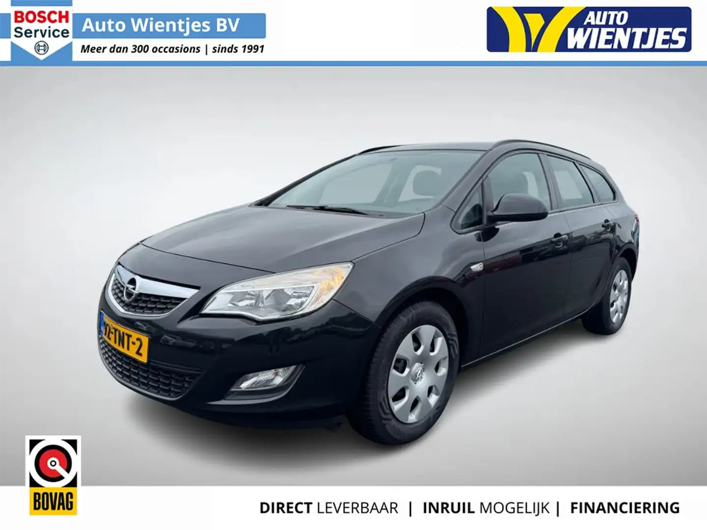 Opel Astra Sports Tourer 1.4 Turbo 88kw | Business | Airco | Zwart - 1