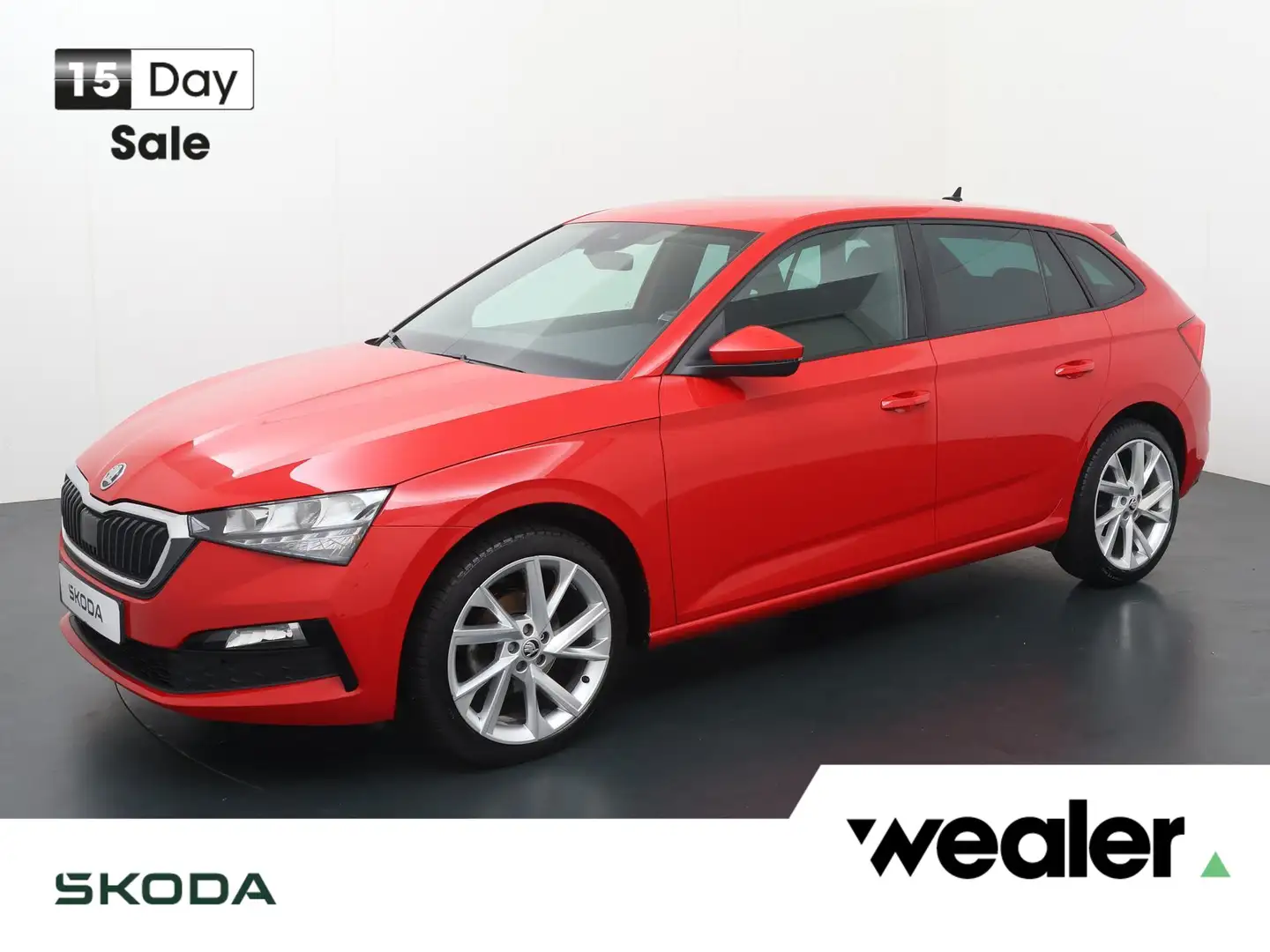 Skoda Scala 1.0 TSI Sport Business | 110 PK | Automaat | Licht Rouge - 1