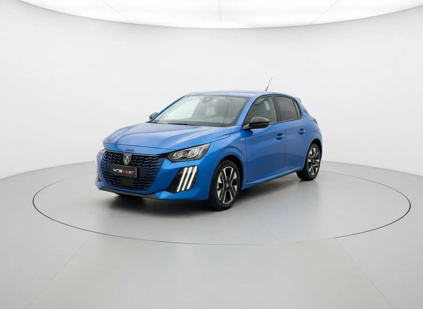Peugeot 208 208 Hybrid 100 e-DCS6 GT Bleu - 1
