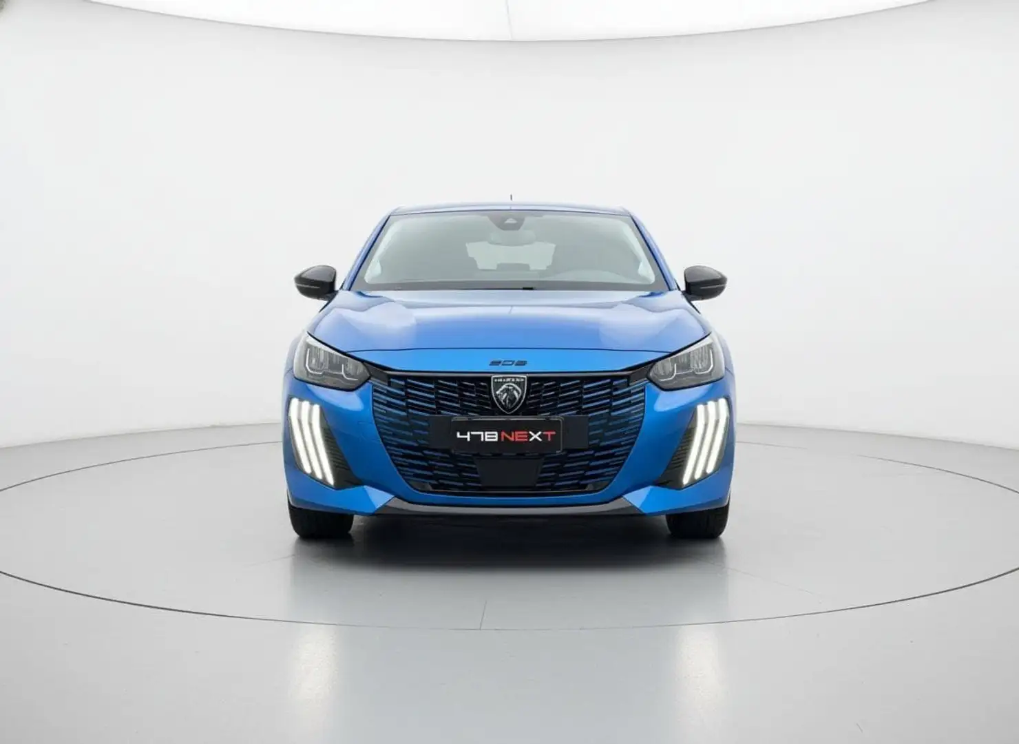 Peugeot 208 208 Hybrid 100 e-DCS6 GT Bleu - 2