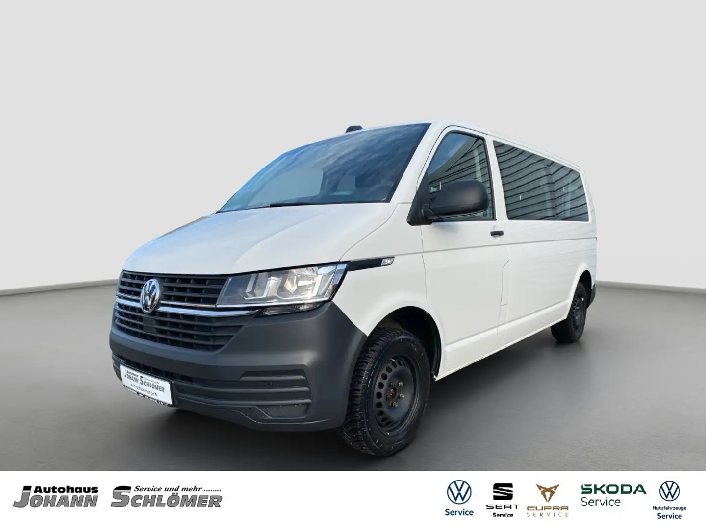 Volkswagen T6.1 Kombi 2.0 TDI LR langer Radstand NAVI PDC KLIMA TEMPOMAT Weiß - 1