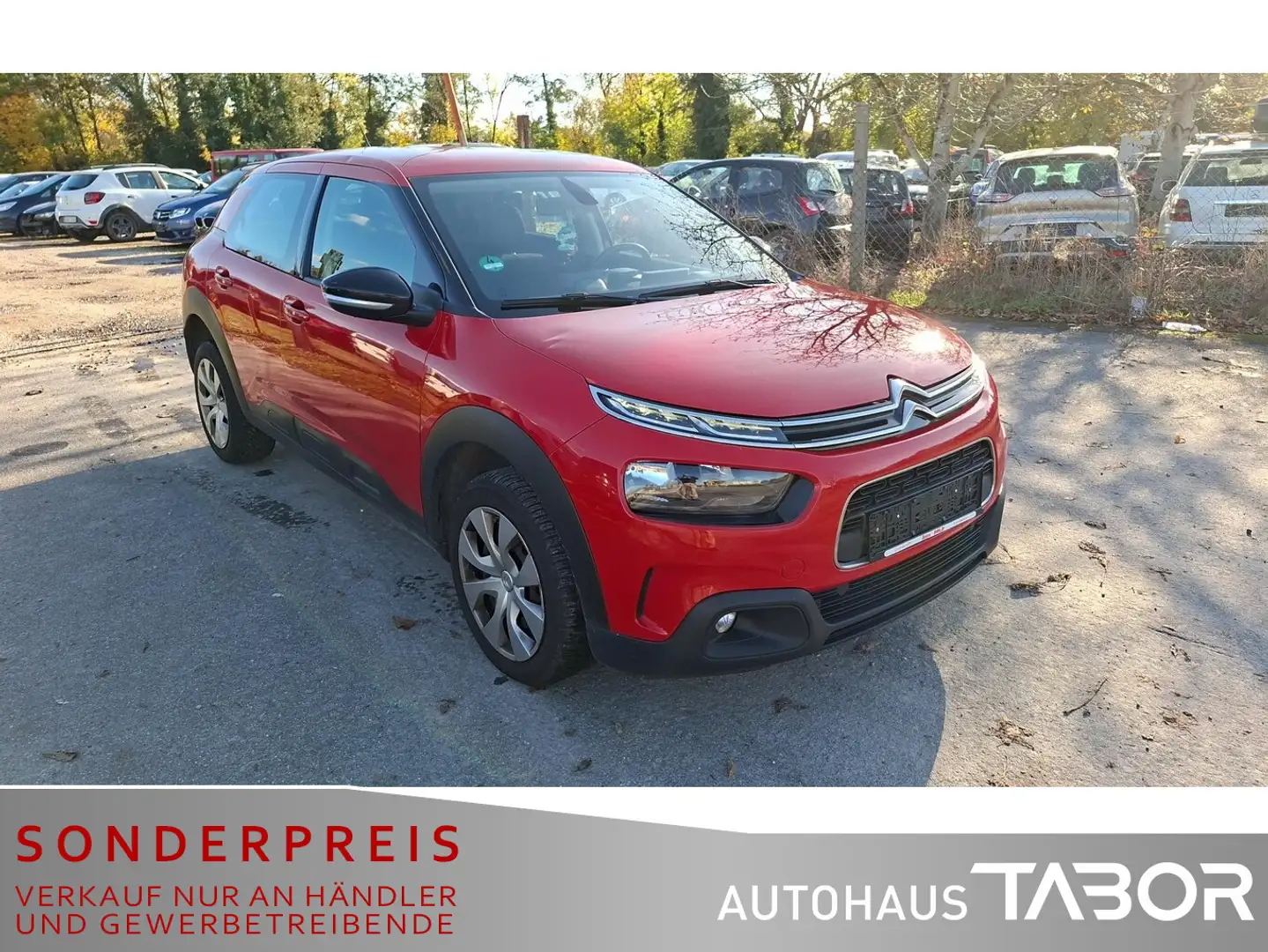 Citroen C4 Cactus Cactus 1.2 PT 110 Feel Klima SHZ PDC GRA Rouge - 2