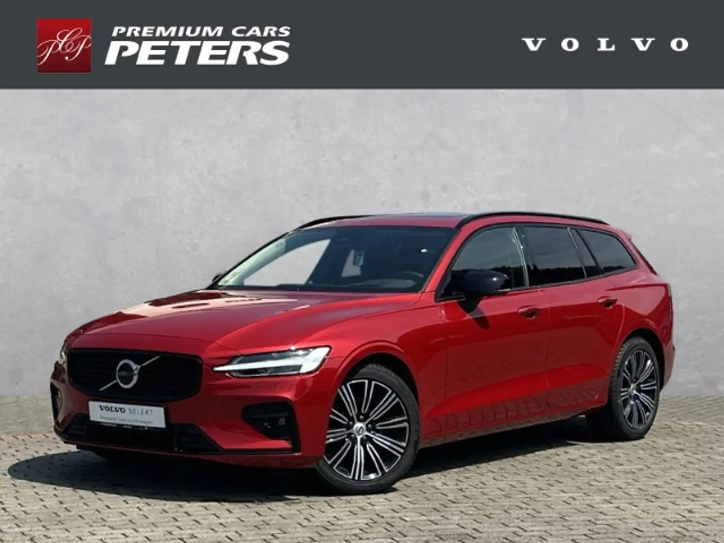 Volvo V60 Ultra Dark B4 19''LM AHK B&W Pano Klimasitze 360ka Rojo - 1