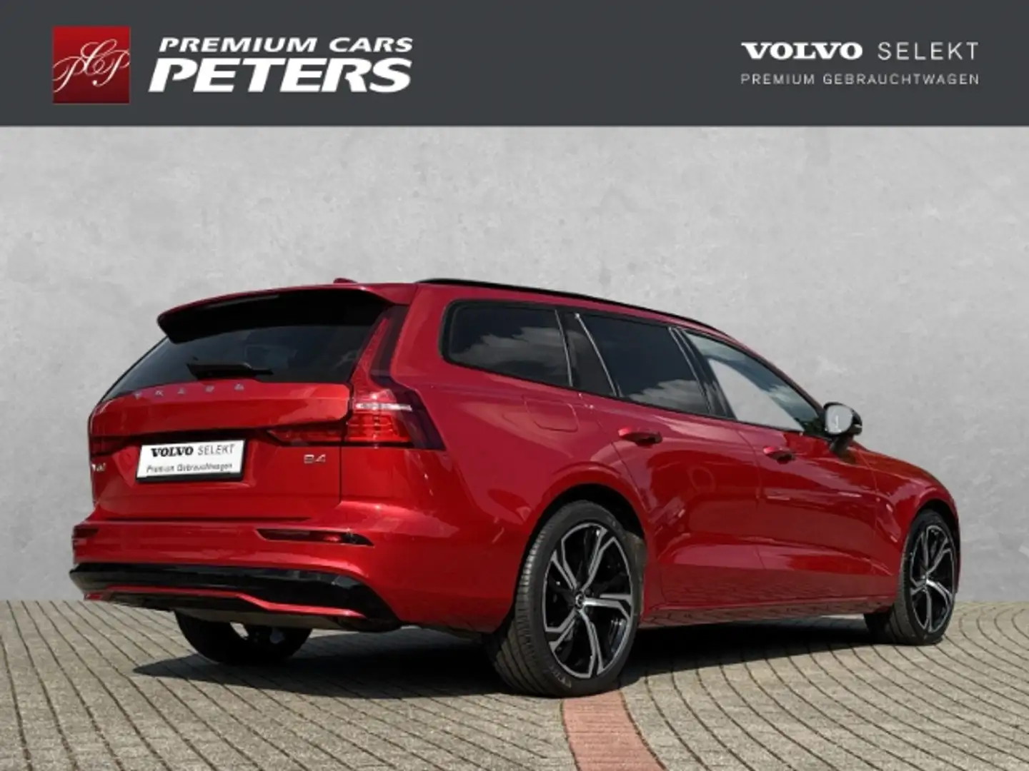 Volvo V60 Ultra Dark B4 19''LM AHK B&W Pano Klimasitze 360ka Rosso - 2
