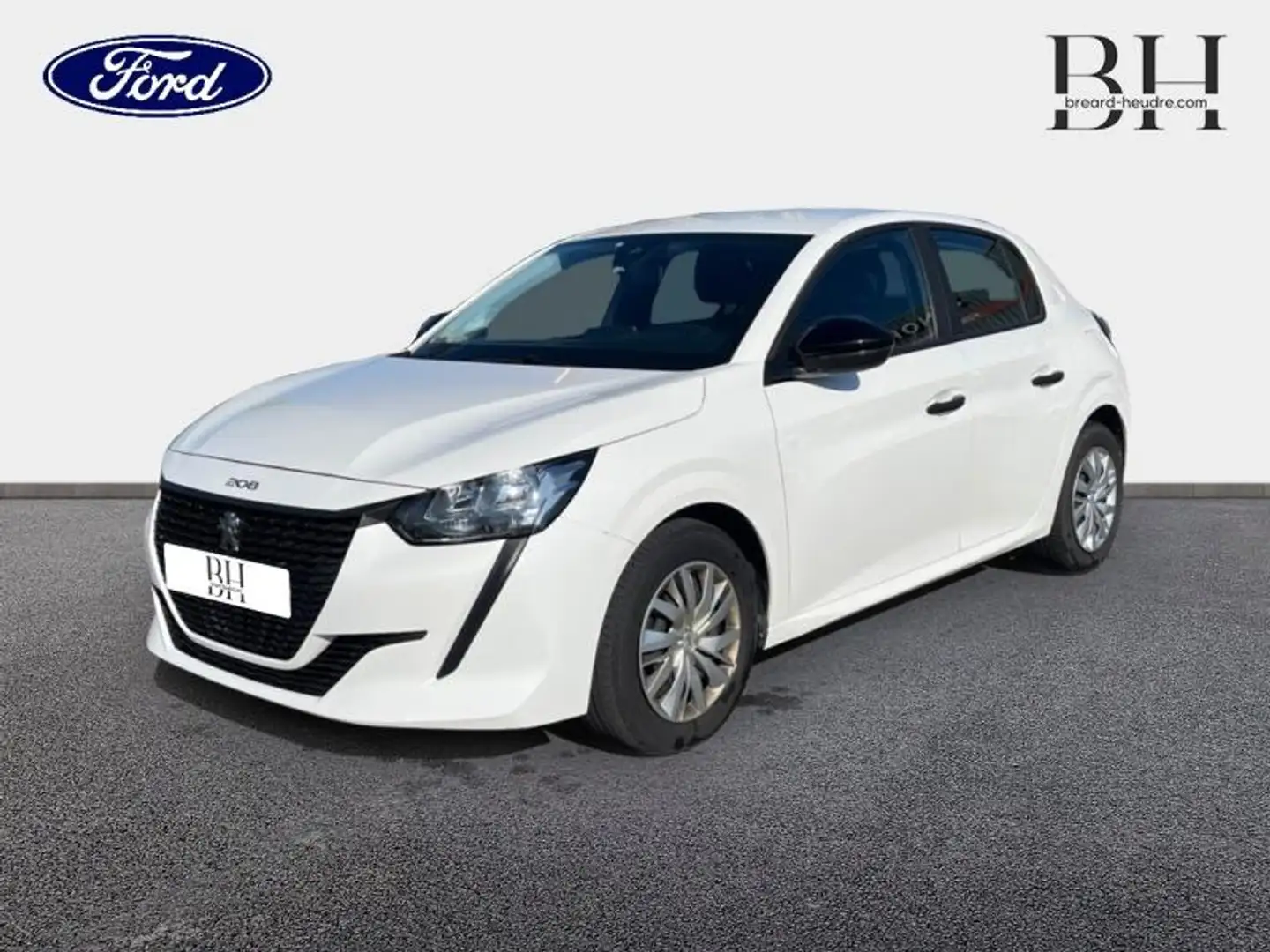 Peugeot 208 1.5 BlueHDi 100 Premium Blanc - 1