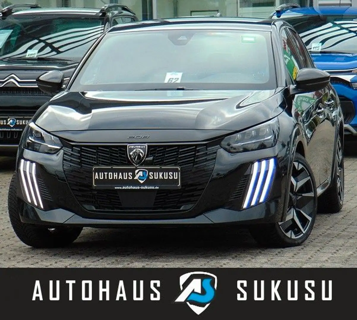 Peugeot 208 Hybrid 145 e-DSC6 GT Schwarz - 1