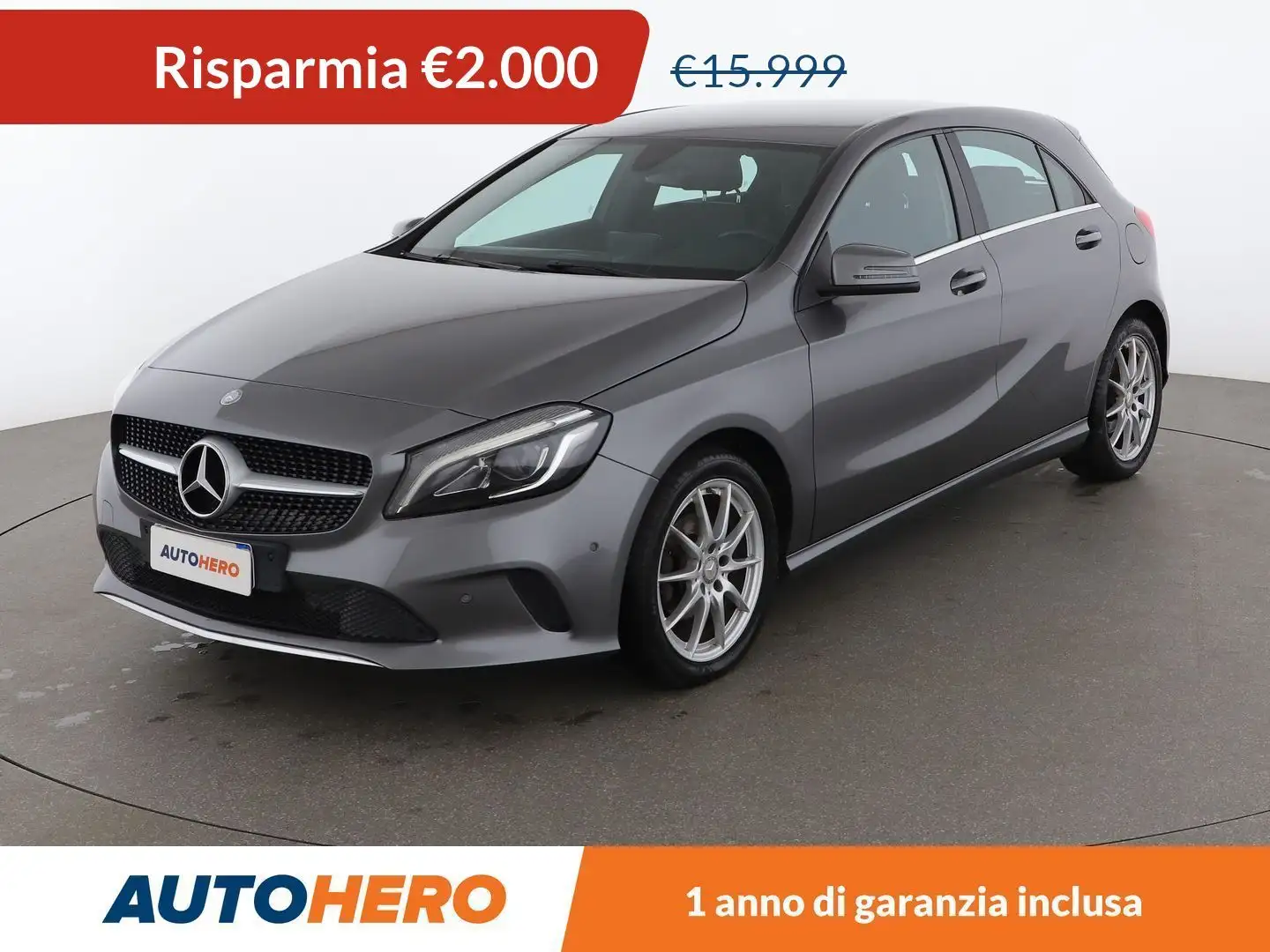 Mercedes-Benz A 180 A 180 CDI Sport Automatic Grigio - 1