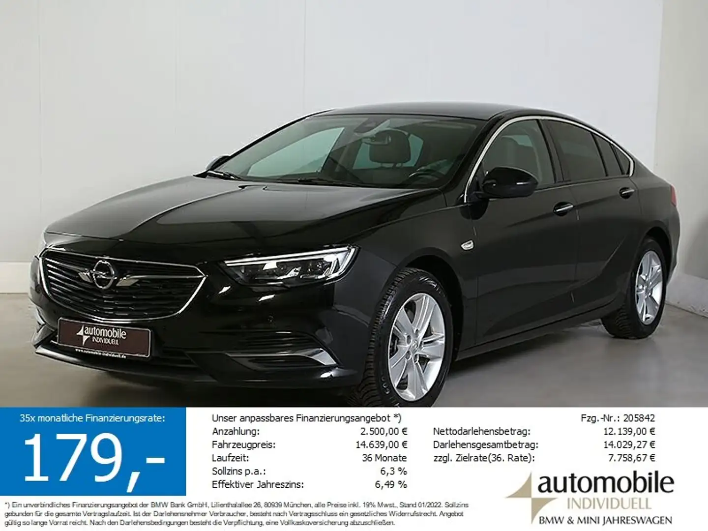 Opel Insignia Gran Sport 2.0 D Innovation Aut. Navi Schwarz - 1