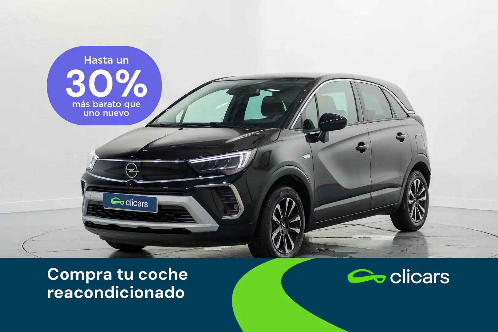 Opel Crossland 1.2 S&S Elegance Pack 110 Noir - 1