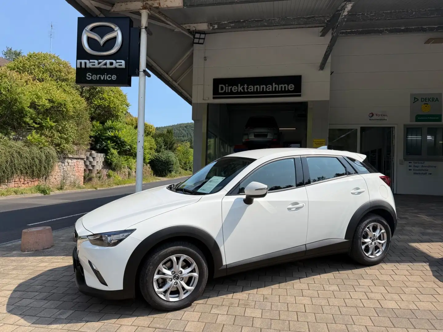 Mazda CX-3 Sky-G 121 Car Play Klimaautomatik Weiß - 1