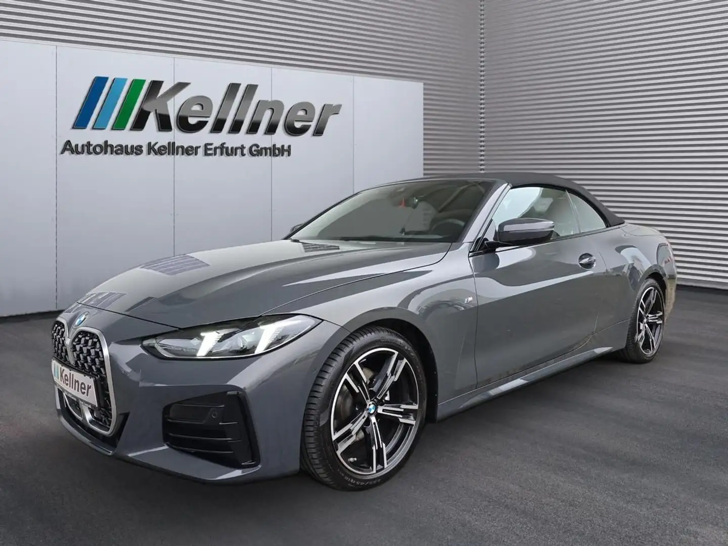 BMW 420 d Cabrio M-Sport+ACC+HIFI+Nackenwärmer Grau - 2