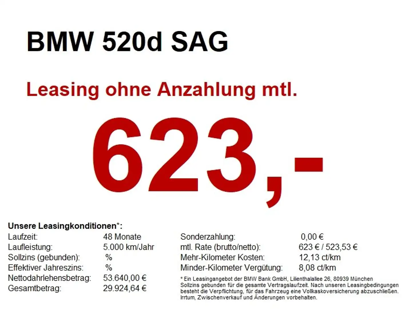 BMW 520 d SAG M Sport AHK/SHZ/hk/LED+/4xAC/LHZ/S-LÜFT Schwarz - 1