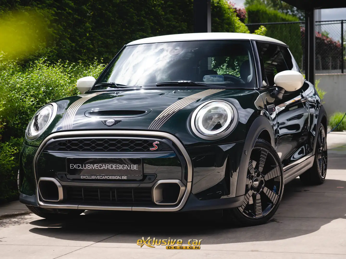 MINI Cooper S 2.0AS DCT/Resolute Edition/Camera/H-K/HUD/ACC/DAB Groen - 1