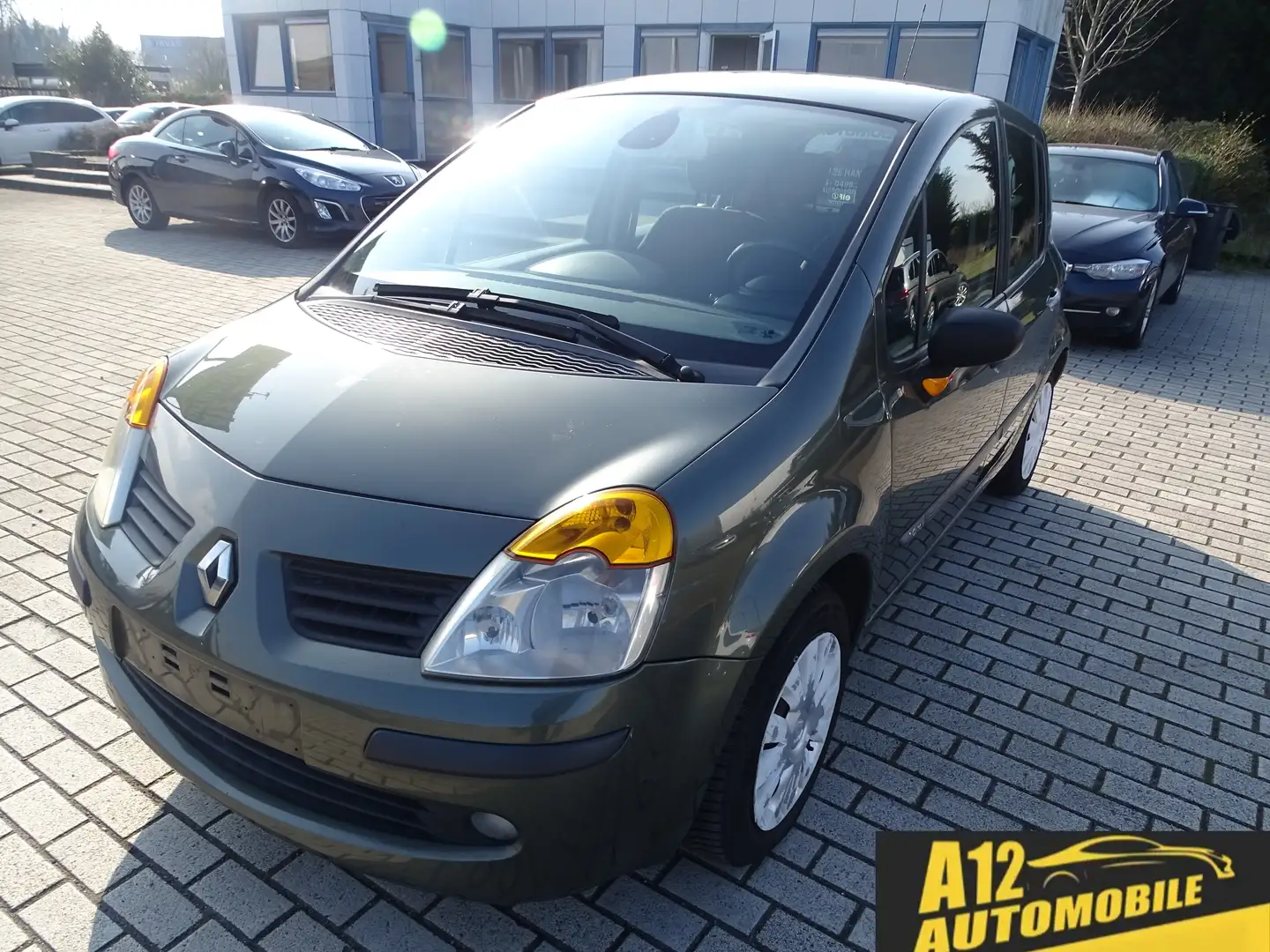 Renault Modus 1.6i | Automaat | 12 m garantie | Airco | Mint Groen - 1