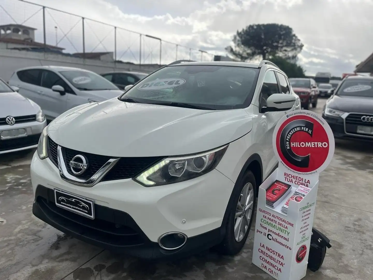 Nissan Qashqai 1.5 dci 110cv Acenta Bianco - 1