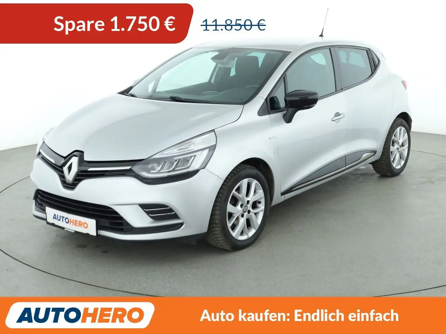 Renault Clio 1.5 dCi Limited *NAVI*LED*PDC*SHZ*ALU*KLIMA* Grau - 1