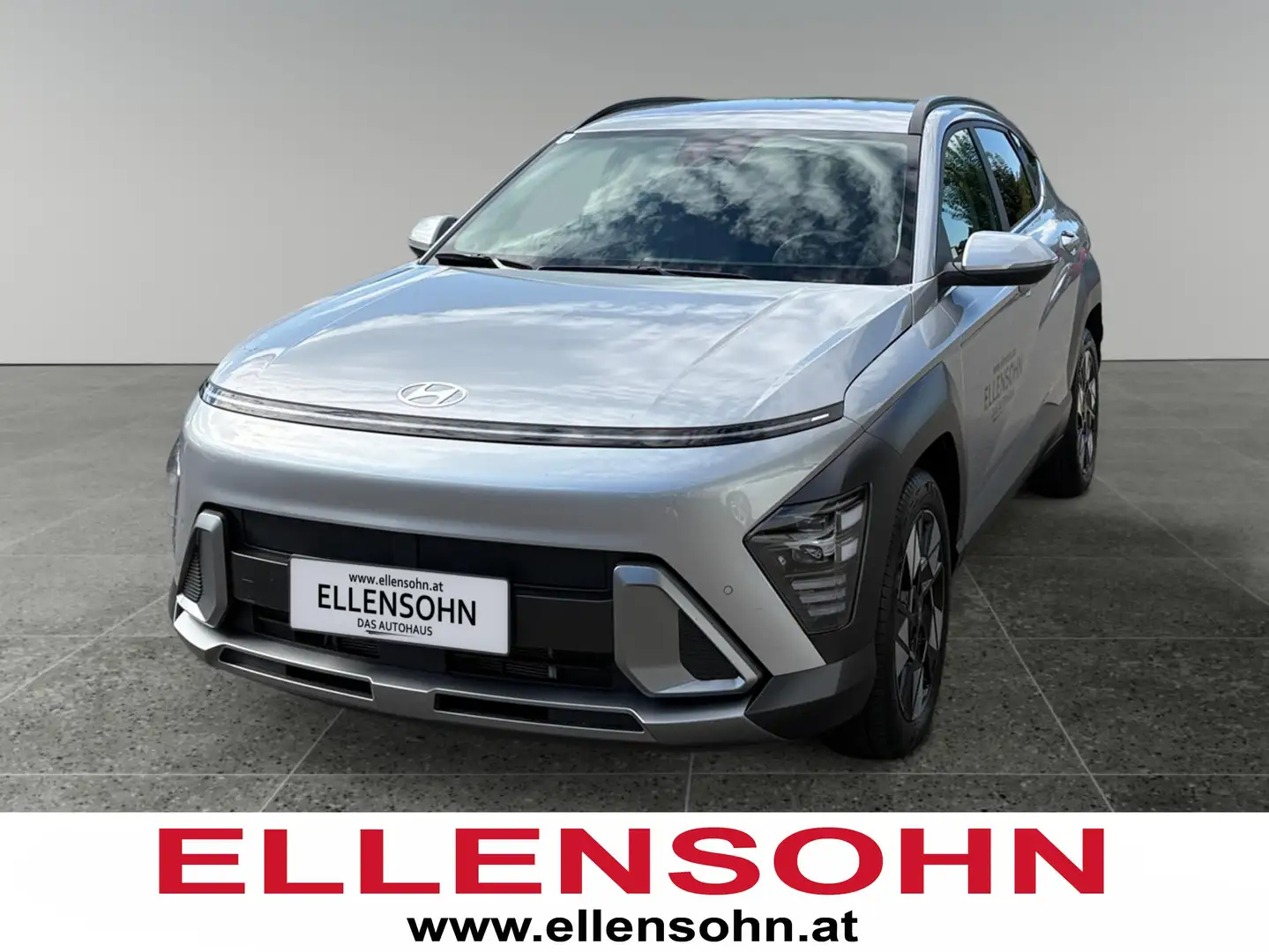 Hyundai KONA (SX2) GO Plus 1.6 T-GDI 4WD DCT Silber - 1