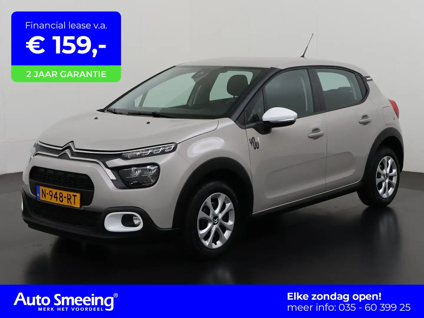 Citroen C3 1.2 PureTech You | Stoelverwarming | Parkeersensor Grijs - 1