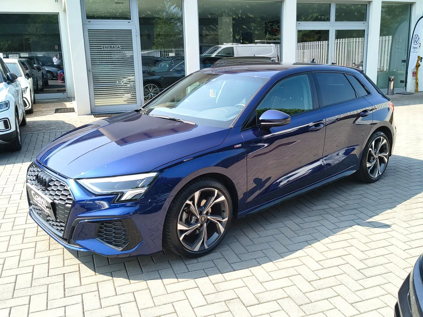 Audi A3 A3 Sportback 30 2.0 tdi S line edition s-tronic Azul - 1