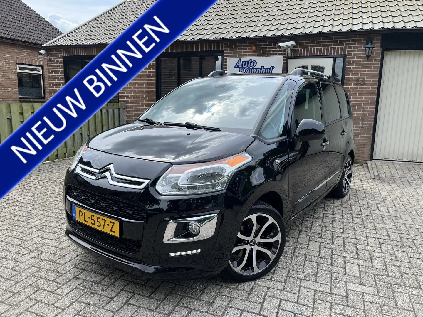 Citroen C3 Picasso 1.2 PureTech Feel Edition Nw Distrubutie Negro - 1